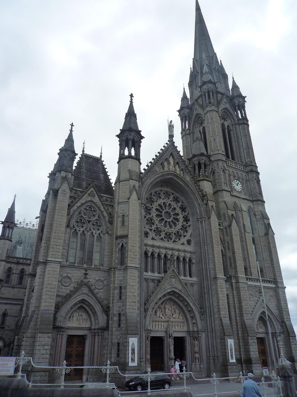 St Fin Barre's Cathedral style Gothic architecture in Cork City